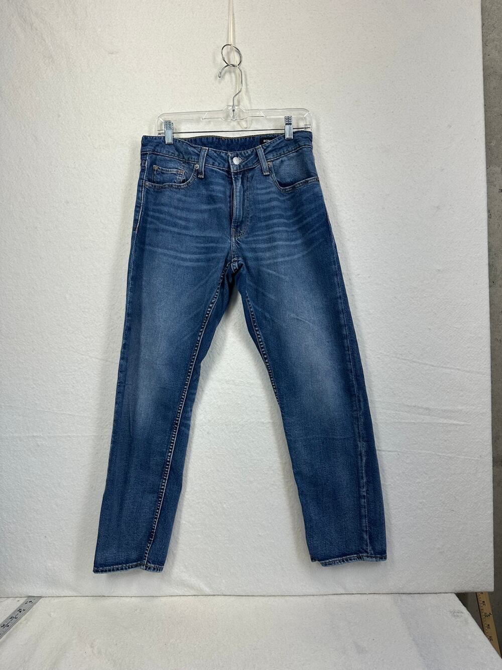 Bonobos Denim Jeans Men's Size 31/30 Slim Straight Leg Light Blue Denim Casual